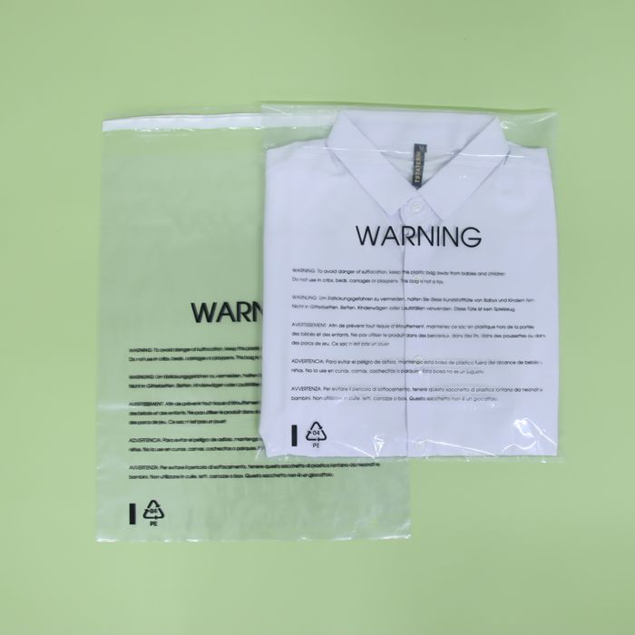 Doggy poop bag / warning bag